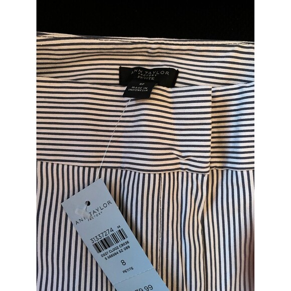 NWT 2 pair of Ann Taylor Factory Crop Dress Pants - Picture 5 of 9